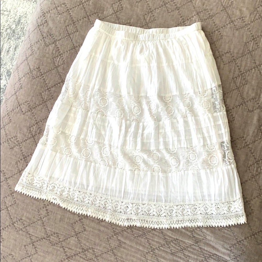 SW New York White Skirt